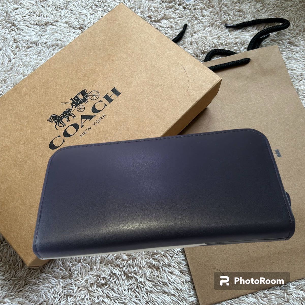 ディズニー COACH リストレット ラウンドファスナー 長財布 – coach 