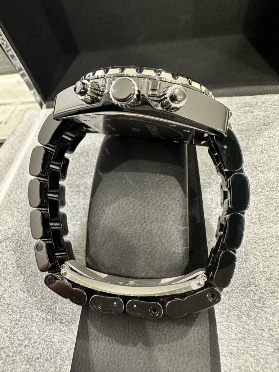 2018購入 ほぼ新品 CHANEL j12 41ミリクロノグラフ シャネル メンズ  