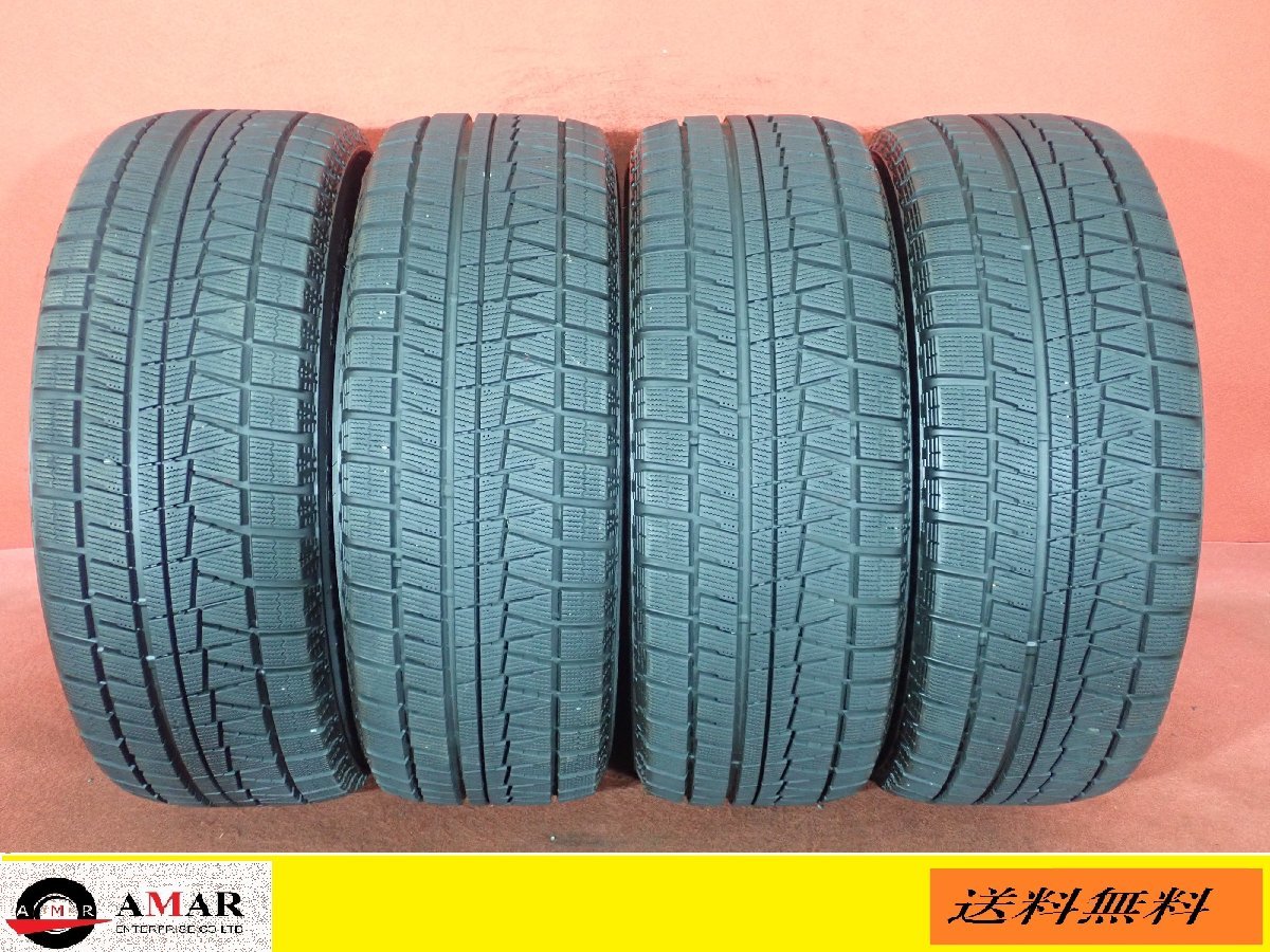 ブリジストンスタッドレスタイヤ ICEPARTNER２ 中古品４本セット スタッドレス○225/55R17 B.S ICE PARTNER2 / 中古☆4本 (T-4595A)送料