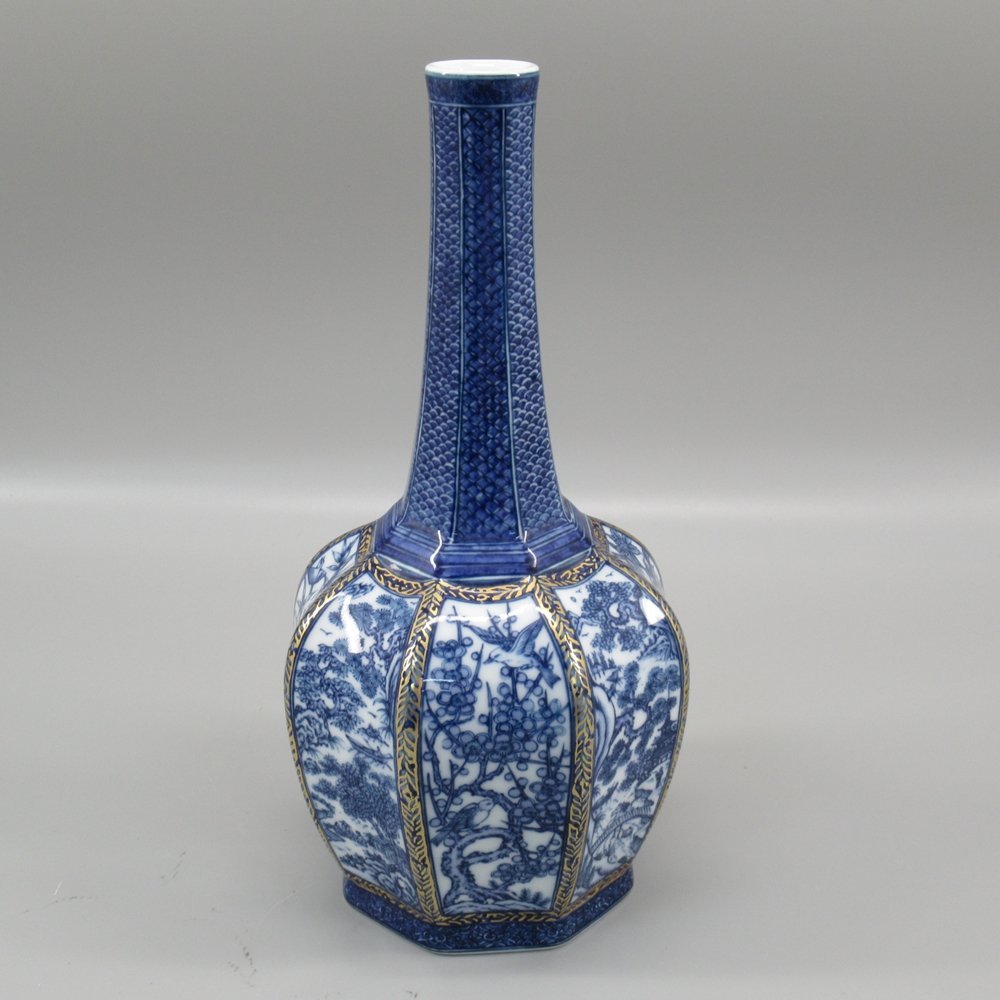 人気セール，豊富な 1円 葉山有樹 仙境鳥歌図八角長頸瓶 金彩 工芸品 陶芸 陶磁器 骨董品 陶磁器 193-2176614 O商品(その他)｜売買されたオークション情報、yahooの商品情報をアーカイブ公開 - オークファン 伊万里、有田