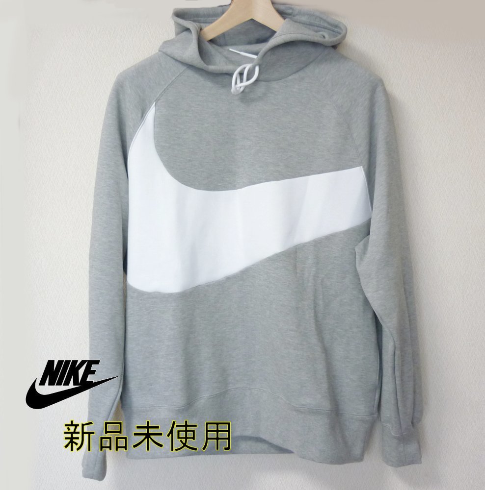 定価13200円新品送料無料XL★ナイキ NIKE グレービッグスウッシュ テックフリースパーカー