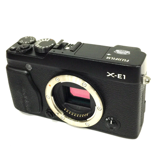 1円 FUJIFILM X-E1 ミラーレス一眼カメラ ボディ 動作確認済 付属品あり 031514