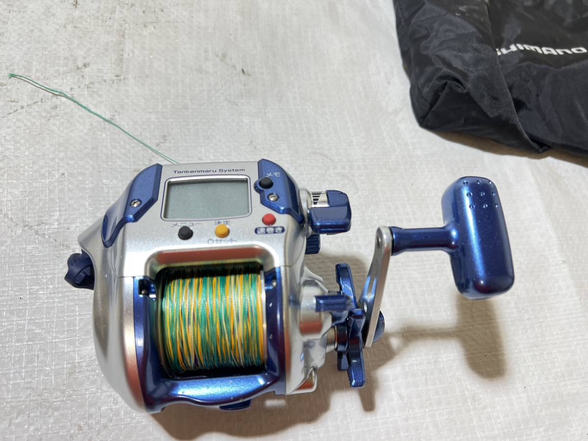 シマノ SHIMANO 電動リール 電動丸 1000H 3000H 2点セット ケーブル