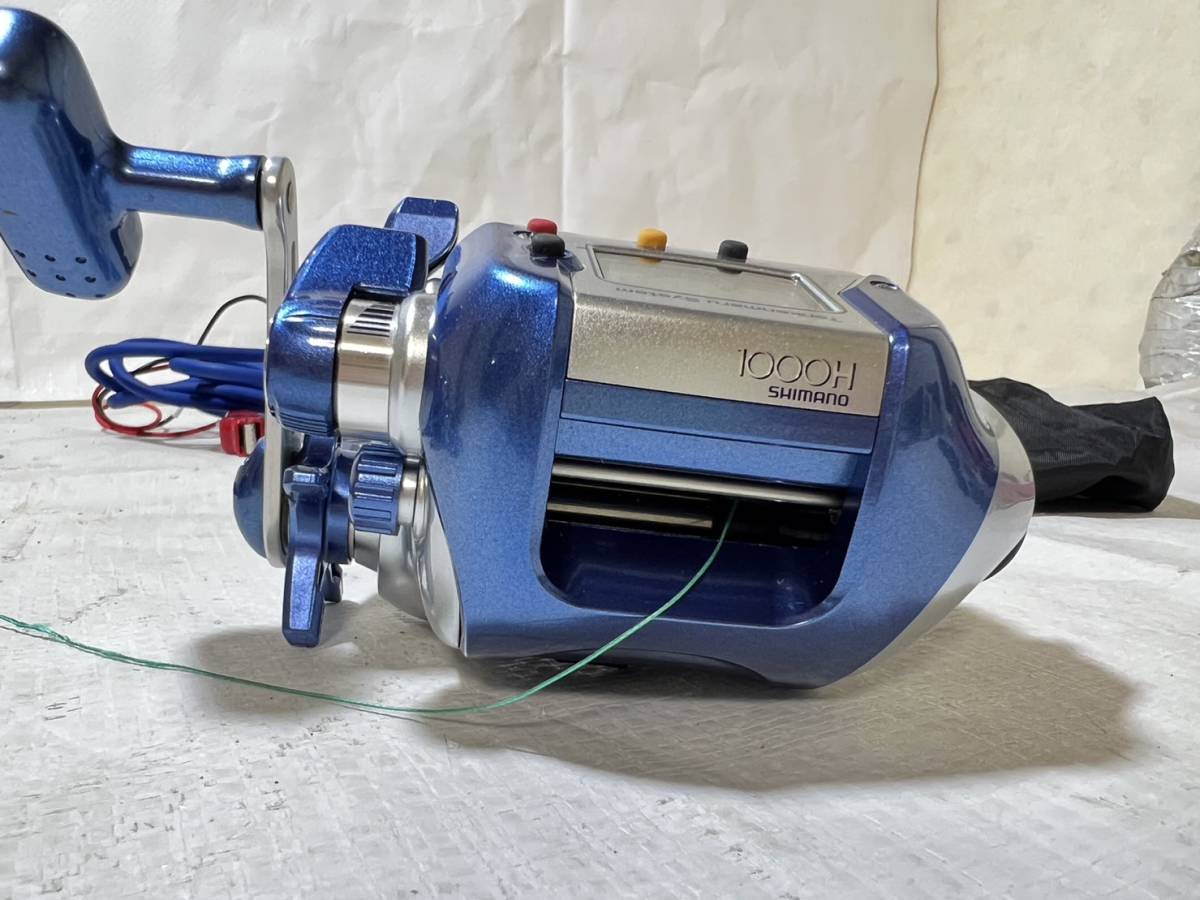 シマノ SHIMANO 電動リール 電動丸 1000H 3000H 2点セット ケーブル