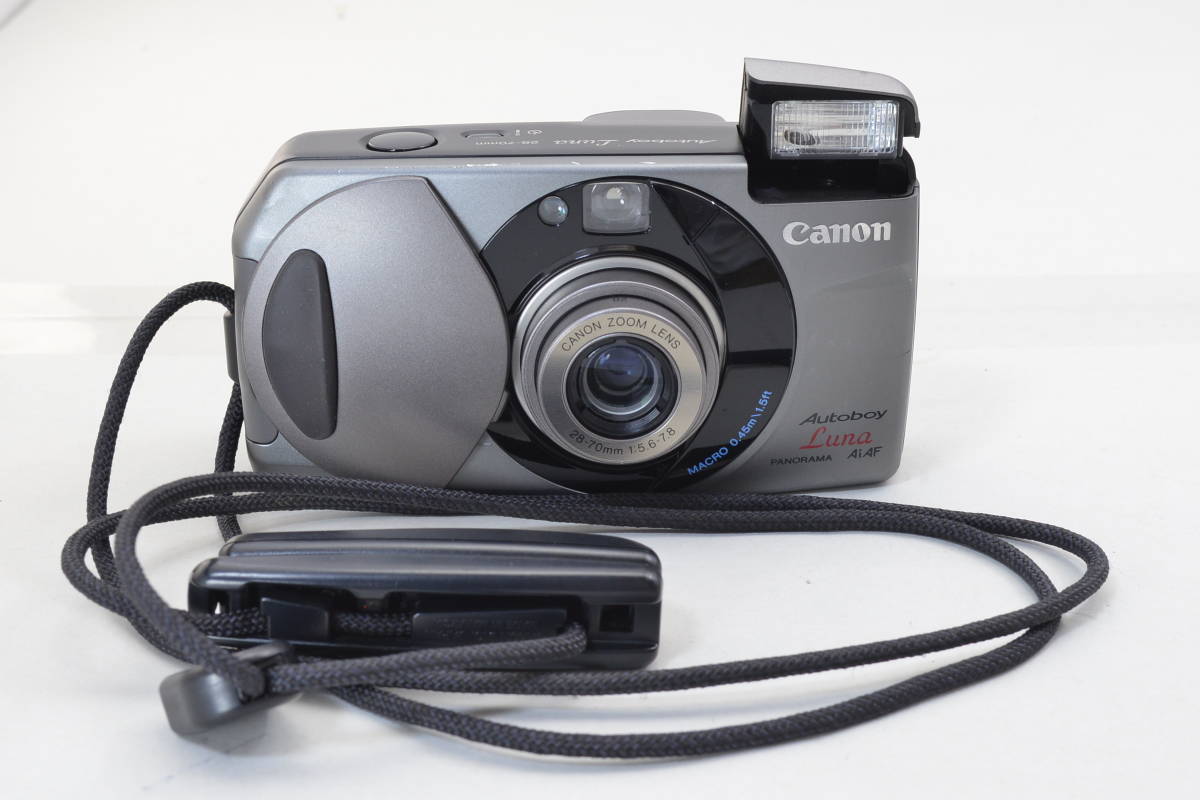 CANON Autoboy Luna コンパクトフィルムカメラ電池交換済 通電確認済