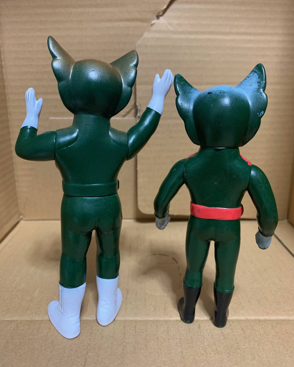 超人バロム1 当時物 無版権 パチ怪獣 ソフビ