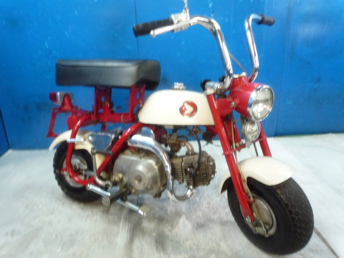 HONDA モンキーZ50M 白 半額配送キャンペーン 諸経費０円 自賠責加入で乗れます 期間限定車体価格 エンジン始動確認済み 激安 横浜 P-Yard