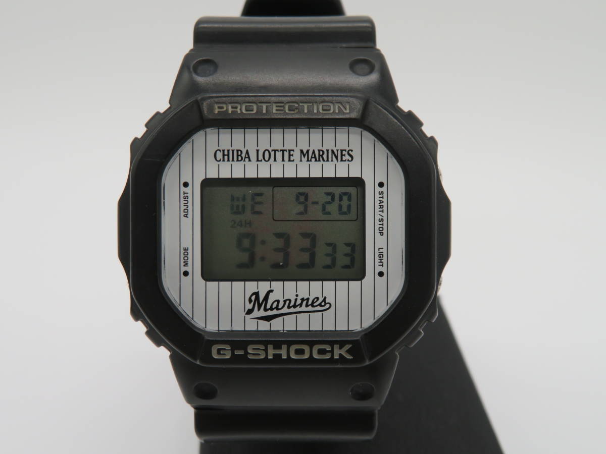CASIO(カシオ）G-SHOCK×千葉ロッテマリーンズ コラボ DW-5600VT