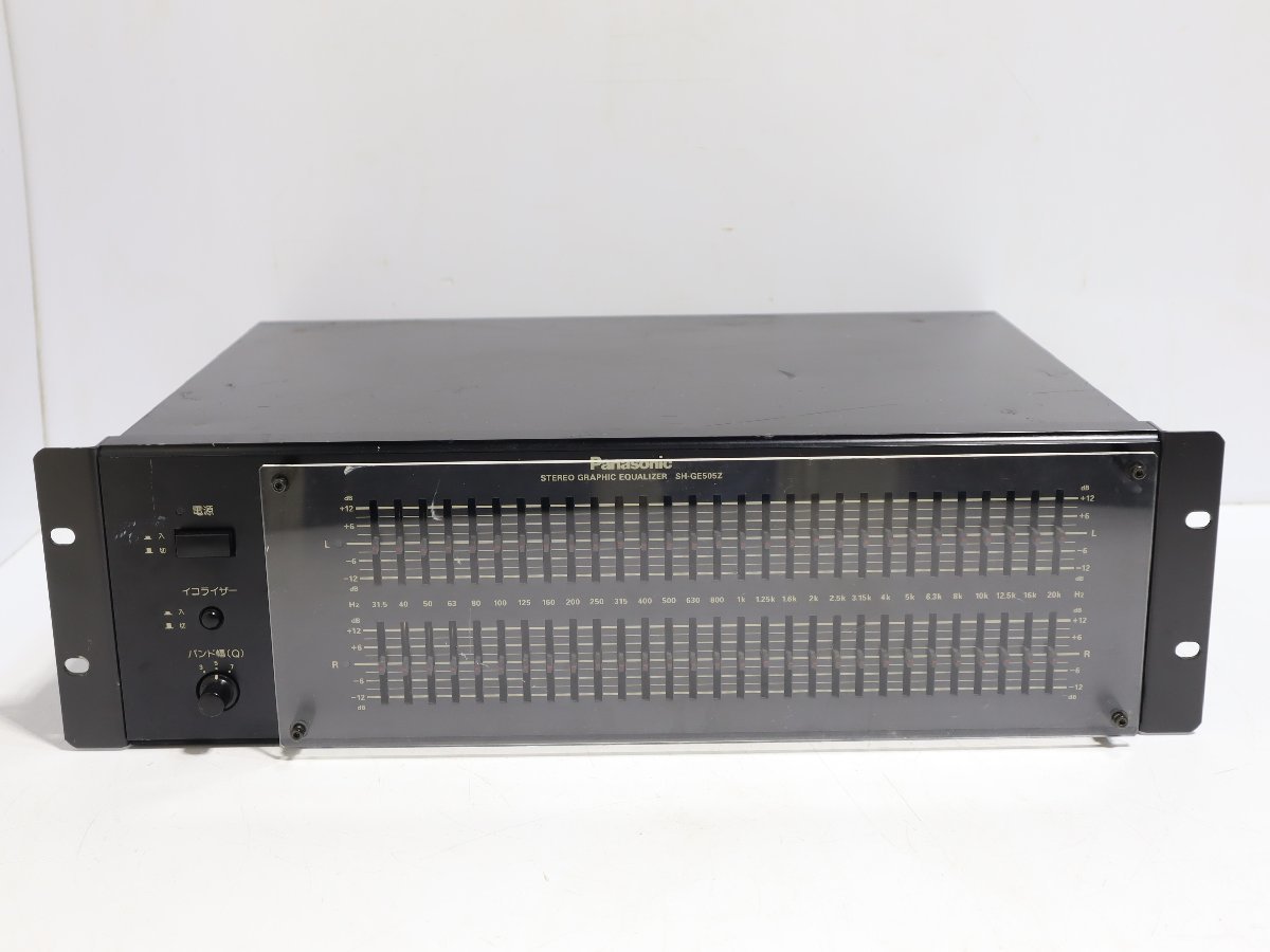 140☆Panasonic　グラフィックイコライザー SH-GE505Z◆3D-338