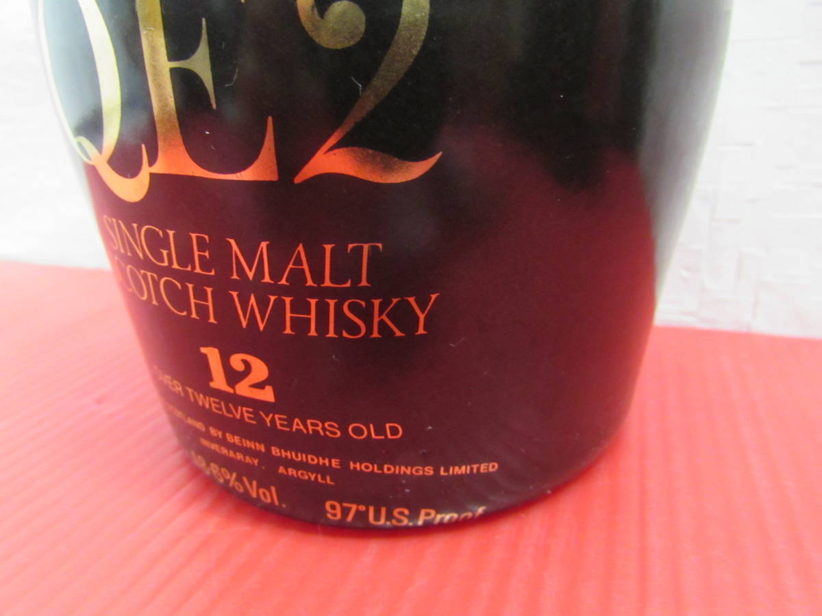 未開栓 QE2 未開栓 QE2 クイーン エリザベス2 12年 シングルモルト