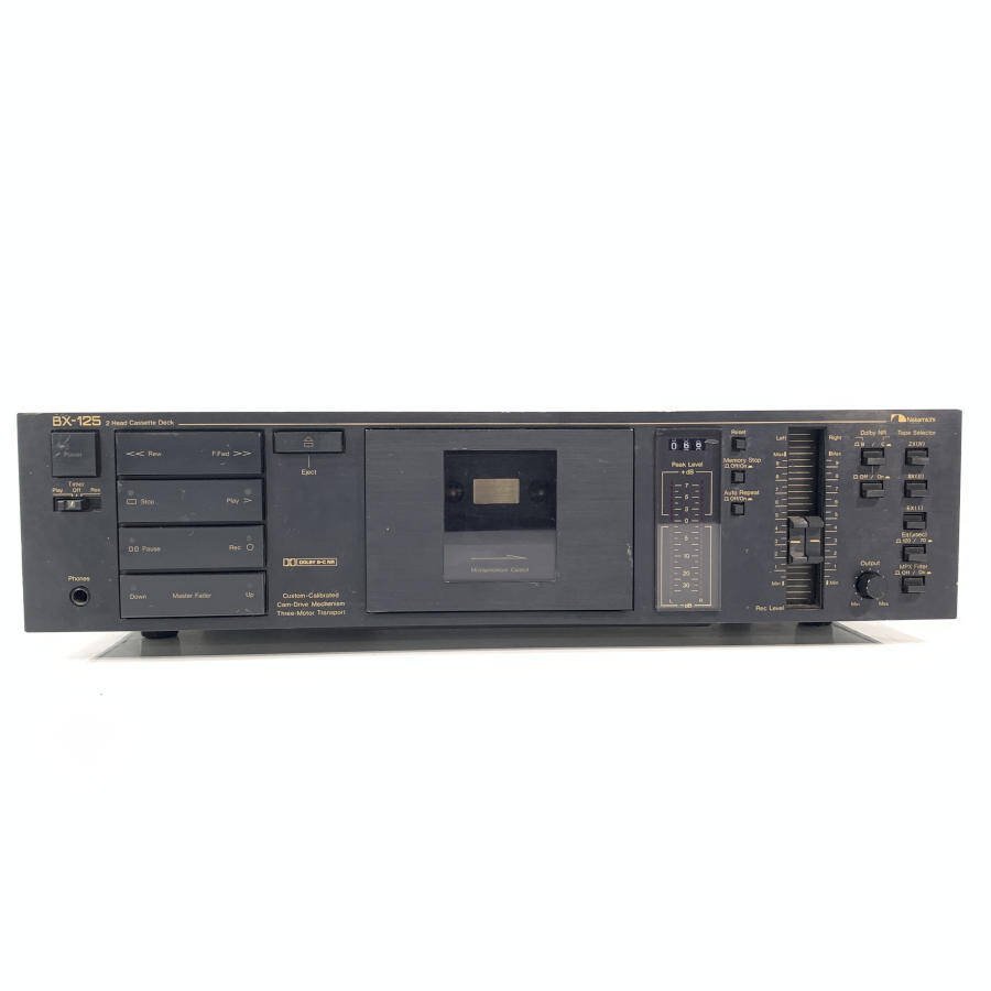Nakamichi BX-125 2ヘッドカセットデッキ Nakamichi BX-125 2ヘッドカセットデッキ