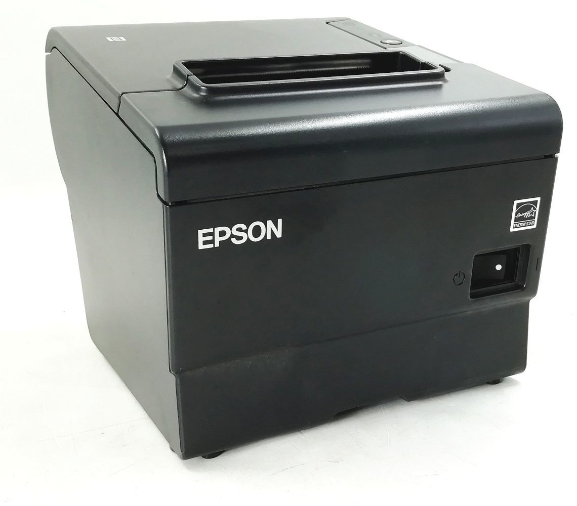 【動作確認済】EPSON TM-T88VI サーマルレシートプリンター モデル:M338A 紙幅80mm エプソン 中古 ACなし 即日発送 保証あり【H23091940】