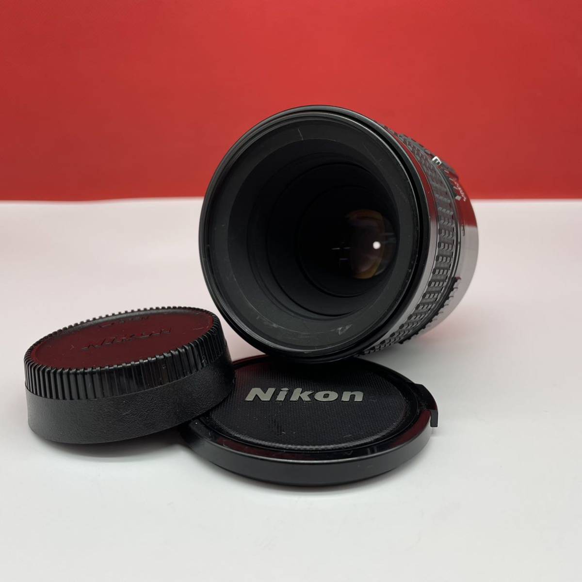 □A Nikon AF MICRO NIKKOR 60mm F2.8 D カメラレンズ AF動作確認済 ニコン