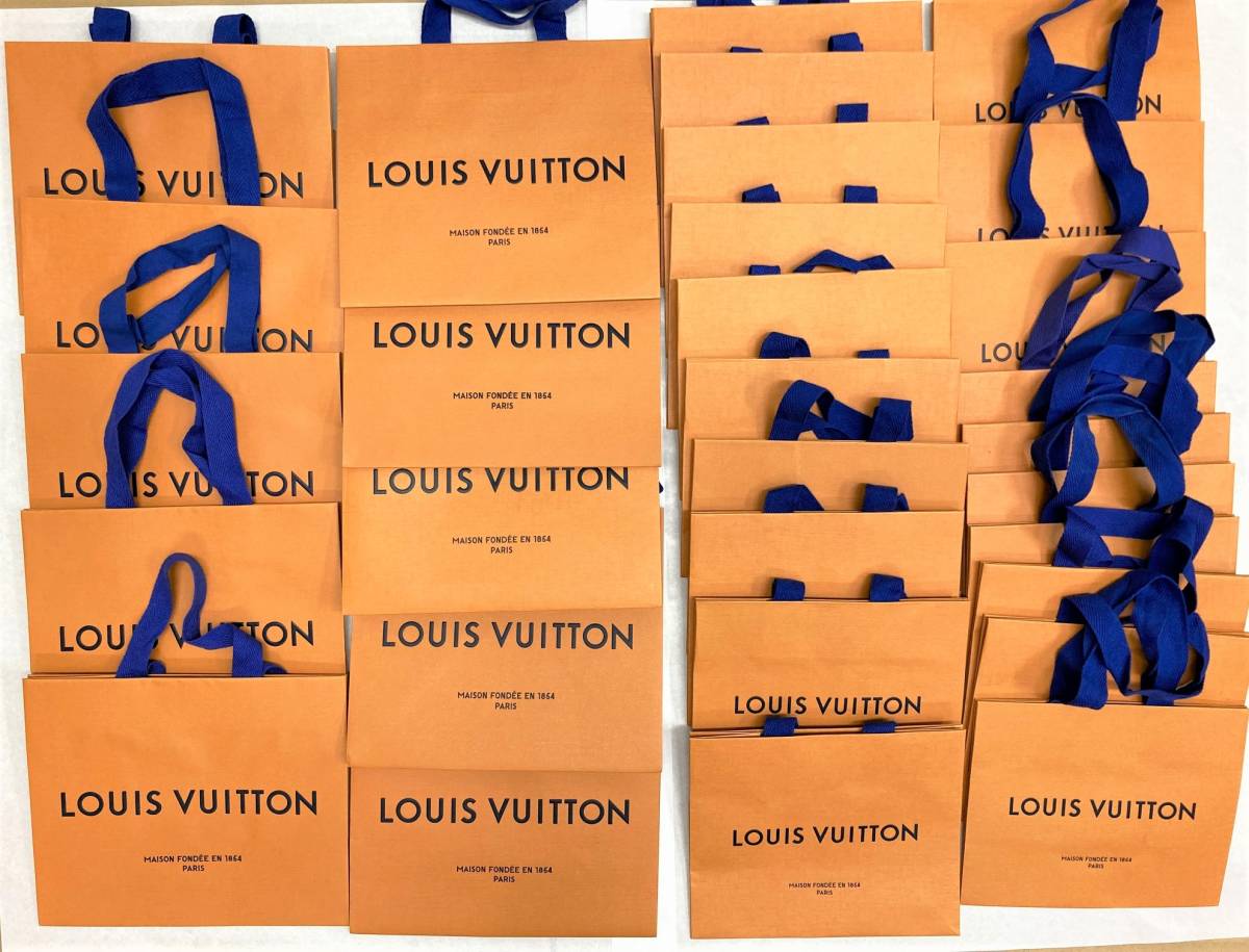 ルイヴィトン LOUIS VUITTON 紙袋 3枚セット ショッパー ショップ袋
