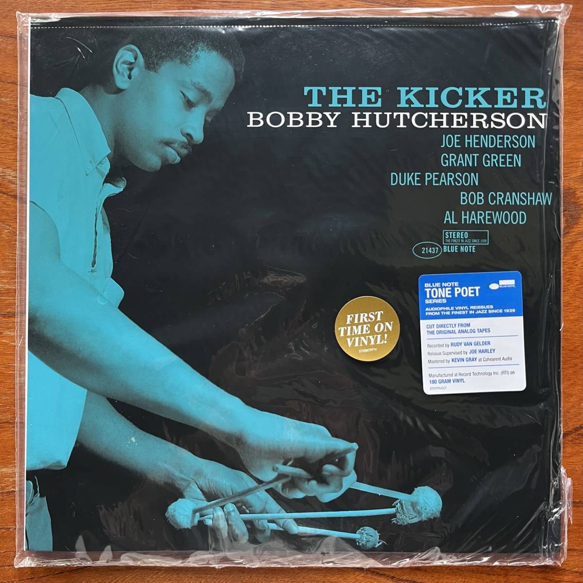 未開封！BLUE NOTE 初LP化！】BOBBY HUTCHERSON『KICKER』ボビー 
