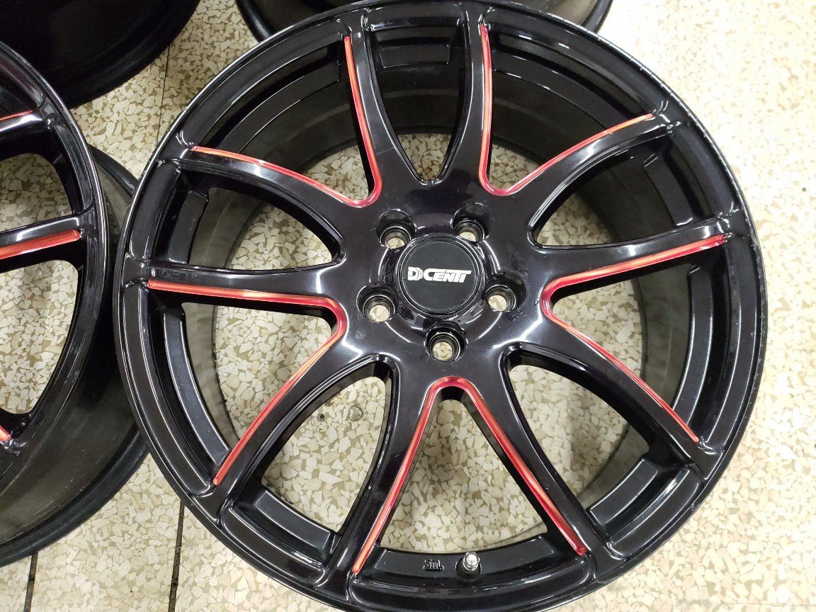 ◎傷小良品 17inc 7j +48 100/5H WORK Emotion風 検）86 BRZ