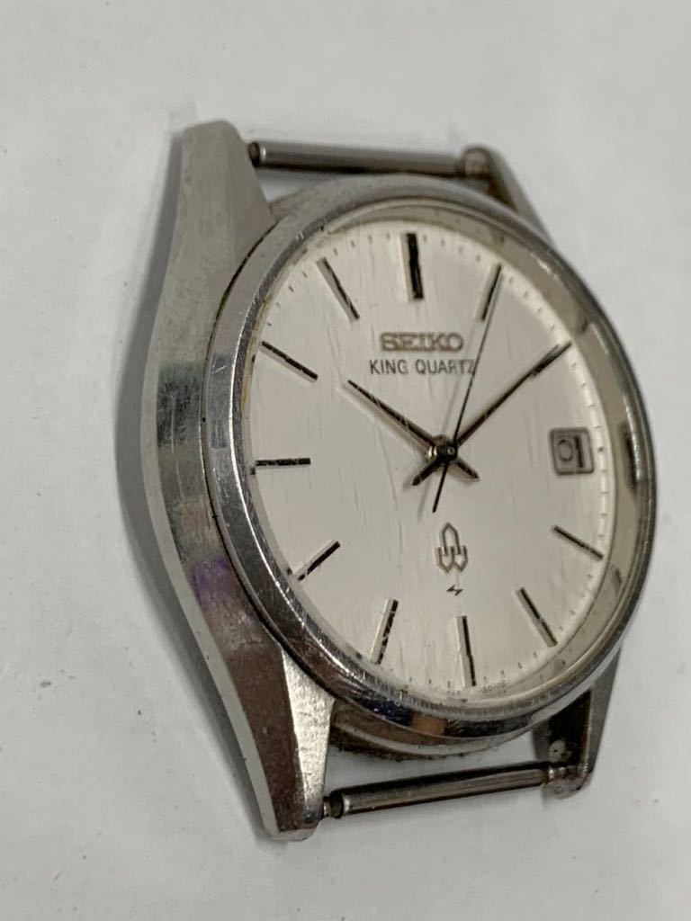 稼働品】SEIKO セイコー KING QUARTZ キングクォーツ 5855-8010 メンズ