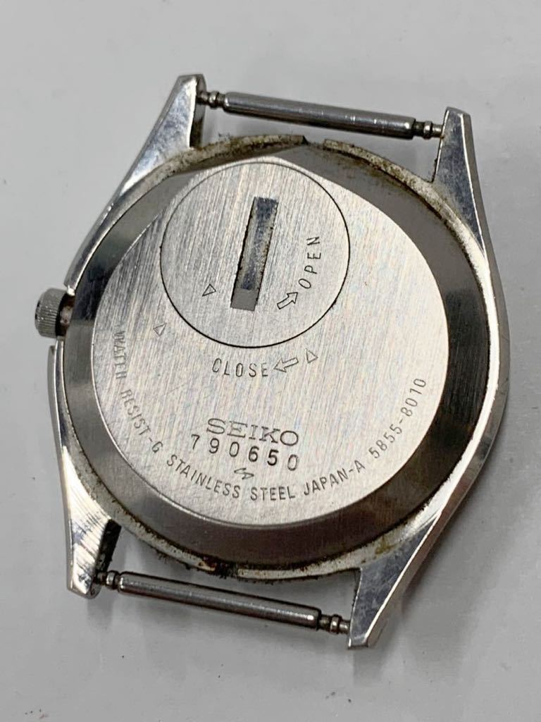 稼働品 SEIKO King Quartz 5855 8010 キングクォーツ 稼働品】SEIKO セイコー KING QUARTZ キングクォーツ 5855-8010 メンズ