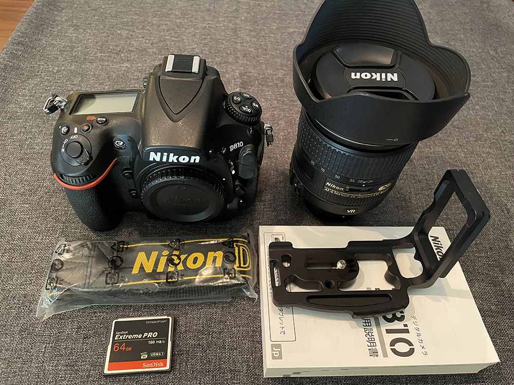 Nikon D810、 AF-S NIKKOR 24-120mm f/4G ED VR、 セット Nikon D810