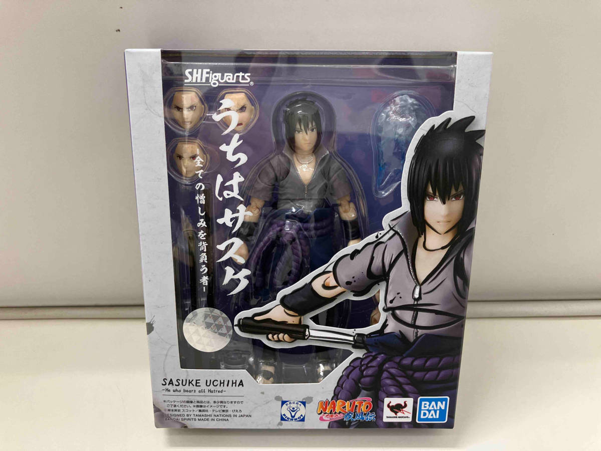 S.H.Figurats うちはサスケ 全ての憎しみを背負う者 NARUTO ナルト 疾風伝 フィギュア うちはサスケ | -全ての憎しみを背負う者-