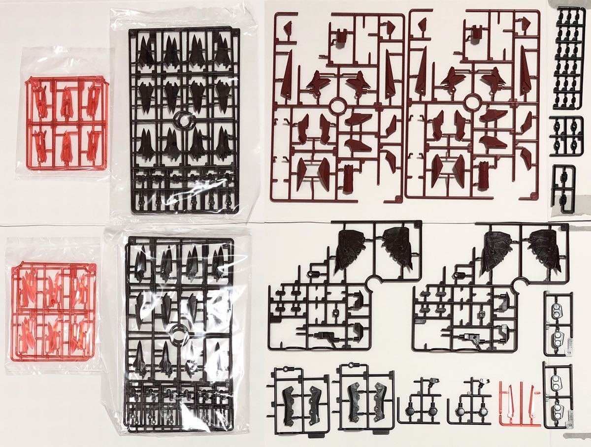 【未組立】ギガンティックアームズ07EX クリムゾンウイング＆フレームアームズ・ガール スティレット ハーピー型主翼パーツのみ M.S.G