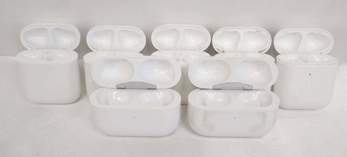 922① H ジャンク品/イヤホンケースまとめ売り /Apple AirPods/JVC