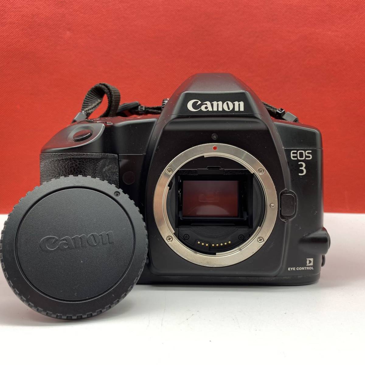 ◇A Canon EOS 3 フィルムカメラ 一眼レフカメラ ボディ 通電確認済み 