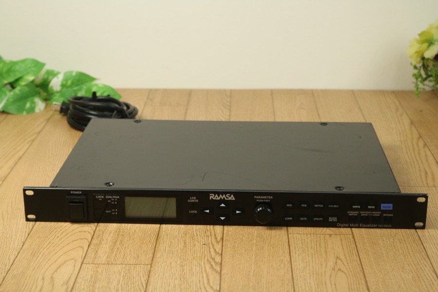 良品】RAMSA WZ-DE45 デジタルマルチイコライザー (☆Panasonic 良品】RAMSA WZ-DE45 デジタルマルチイコライザー (☆Panasonic