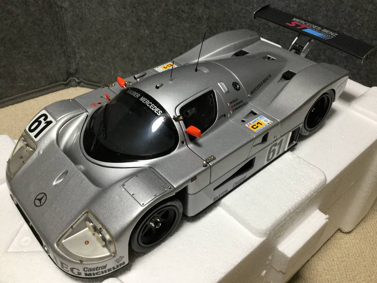 エグゾト Exoto 1/18 Sauber-Mercedes C9 1989 Le Mans No.61 難アリ
