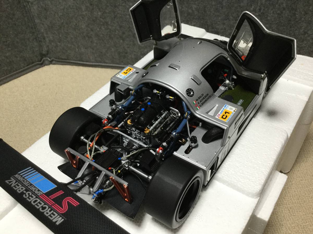 エグゾト Exoto 1/18 Sauber-Mercedes C9 1989 Le Mans No.61 難アリ 