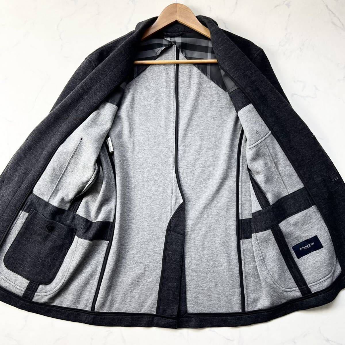 極美品✨バーバリーロンドン テーラードジャケット黒38 ノバチェック