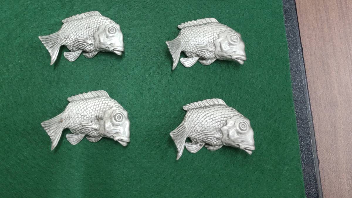 15206 ロイヤルセランゴール ROYAL SELANGOR PEWTER 錫製 箸置き 6個