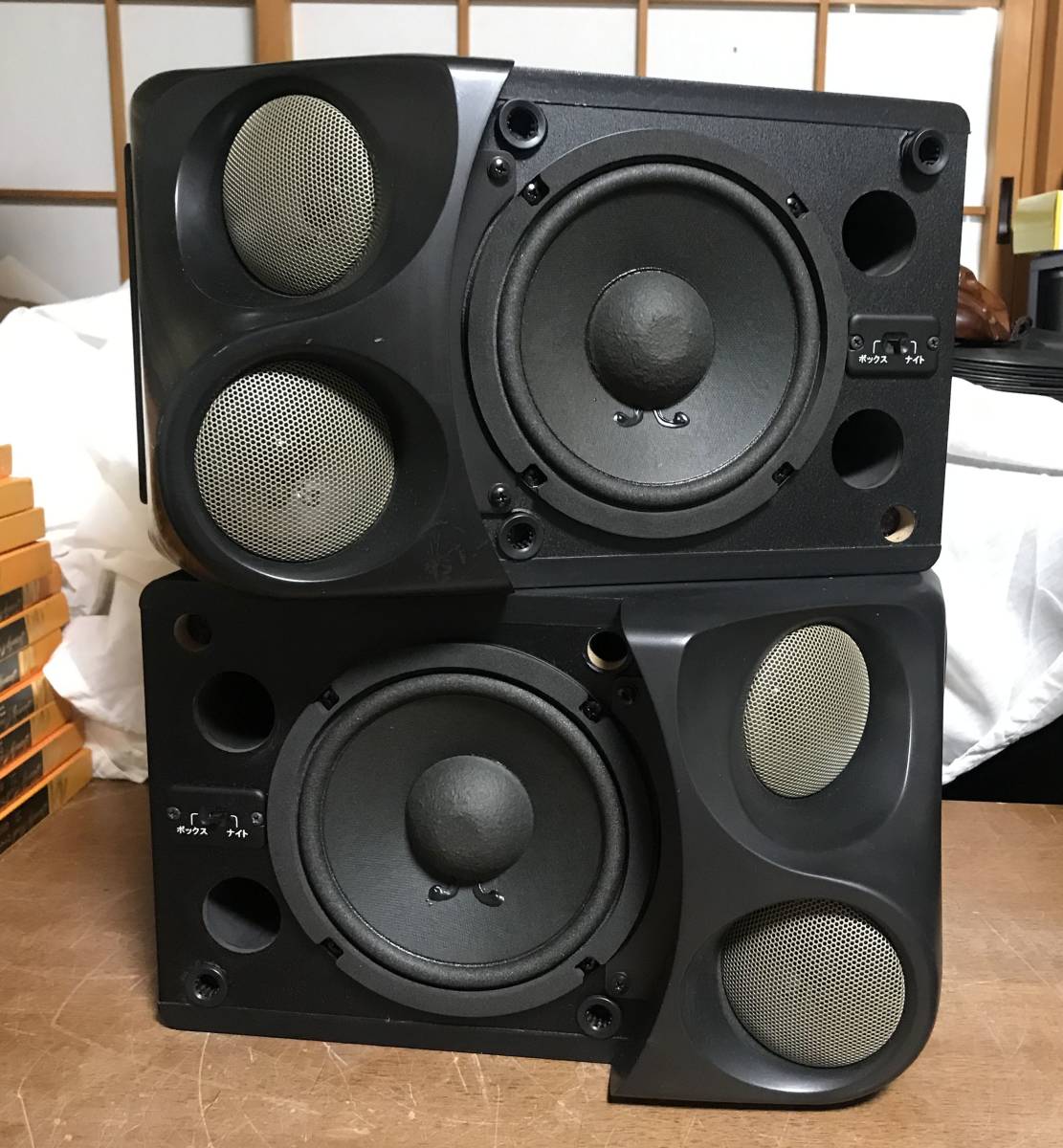 DAM 第一興商 スピーカー DDS-910Ⅲ L，Rペア 現状品!! DAM 第一興商