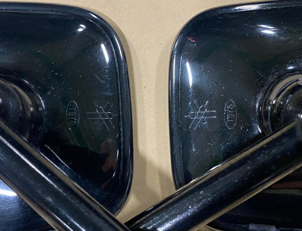 RZ250 RZ350 当時物 純正 音叉マーク入り ミラー 左右セット(ミラー