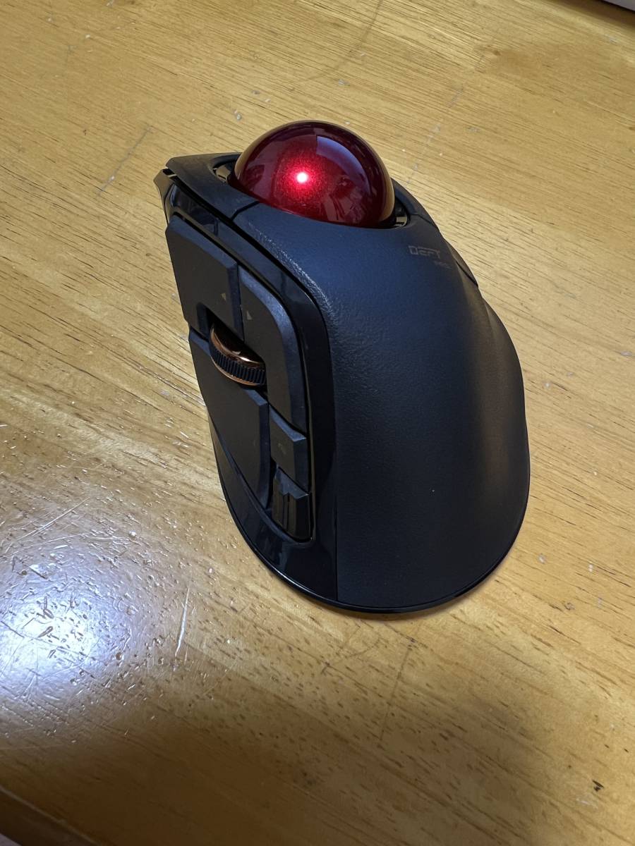 エレコム トラックボール M-DPT1MRBK DEFT PRO 中古 DEFT PRO M