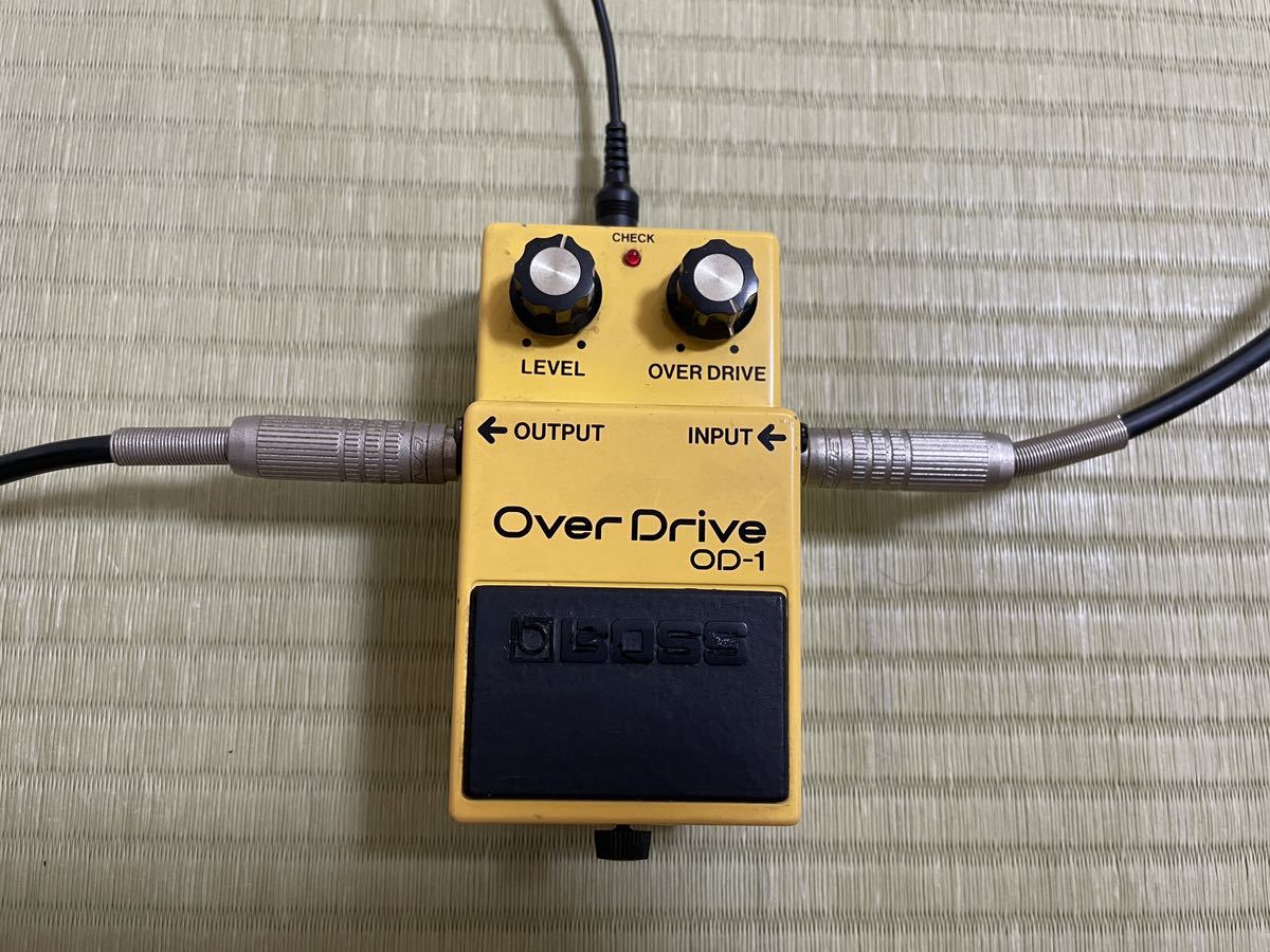 BOSS Over Drive OD-1 1979年製ギターエフェクター
