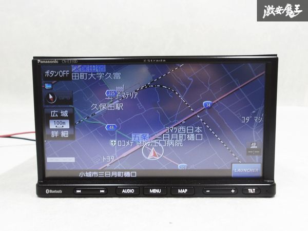 パナソニック メモリーナビ CN-E310D Panasonic ストラーダ CD