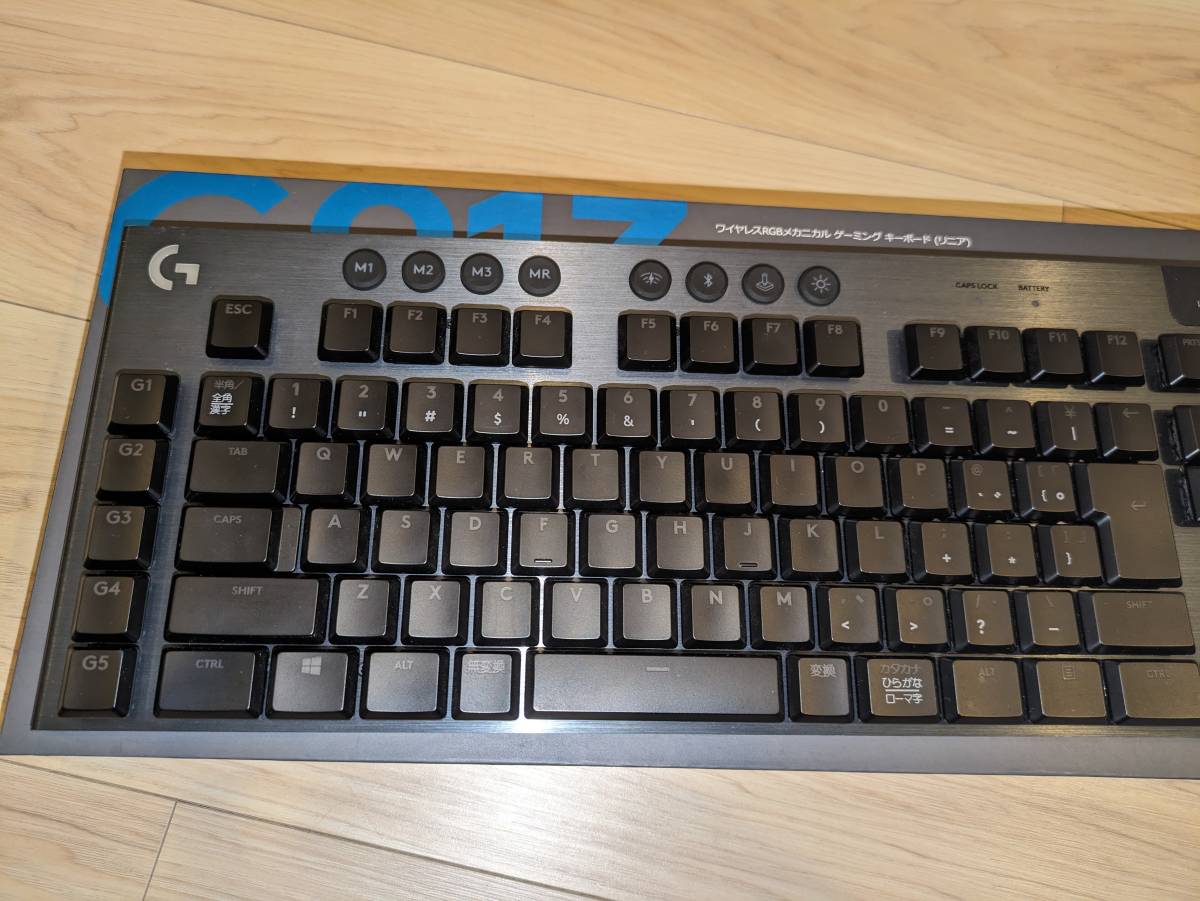 Logicool G913-LN ワイヤレスRGBメカニカルゲーミングキーボード 