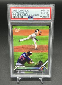 0 Topps Shohei Ohtani Baseball World Now Classic 1 PSA NOW MVP 