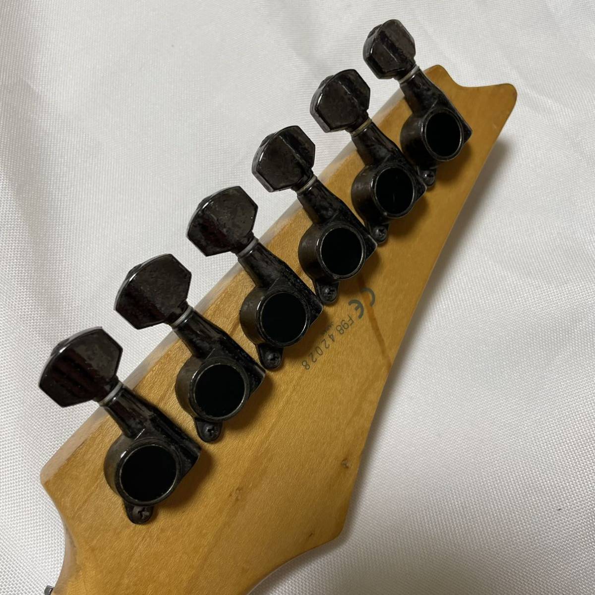 動作未確認】希少 Ibanez RGR-580 リバースヘッド フジゲン製
