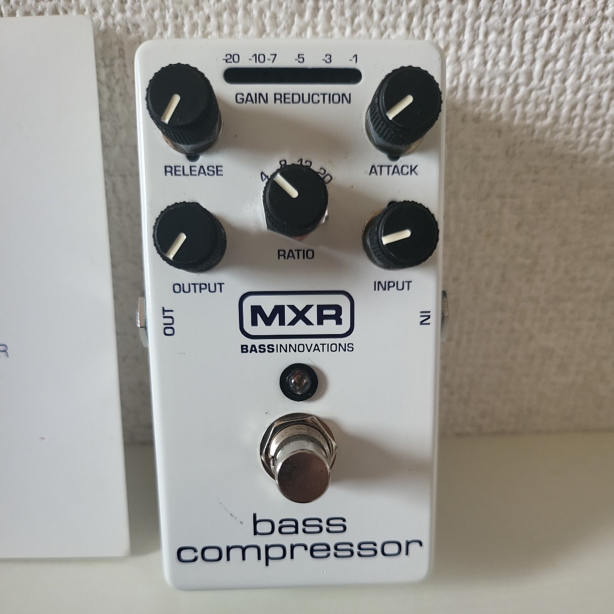 MXR M87 Bass Compressor コンプレッサー 動作未確認ジャンク ベース