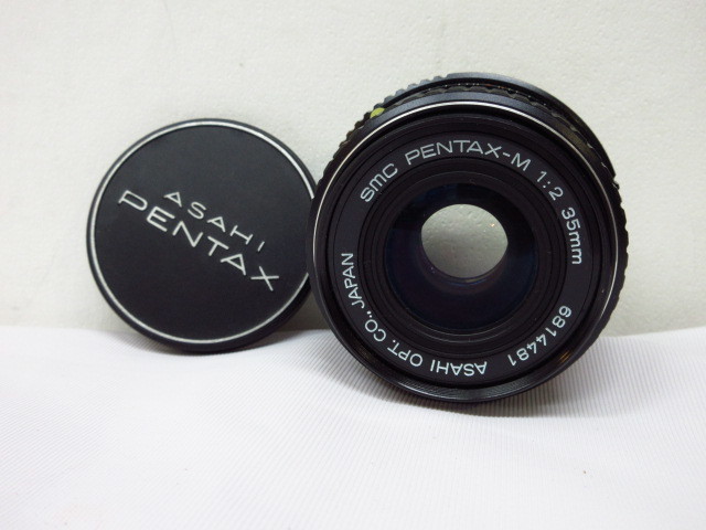 y1404　PENTAX smc PENTAX-M 1:2 35mm レンズ ペンタックス ジャンク 
