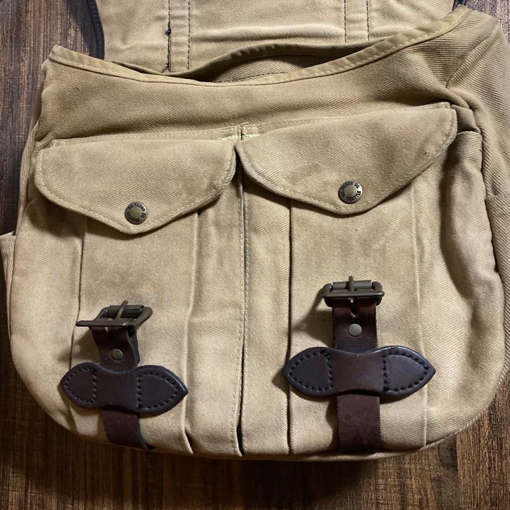 希少 FILSON フィルソン MEDIUM FIELD BAG ミディアムフィールドバック