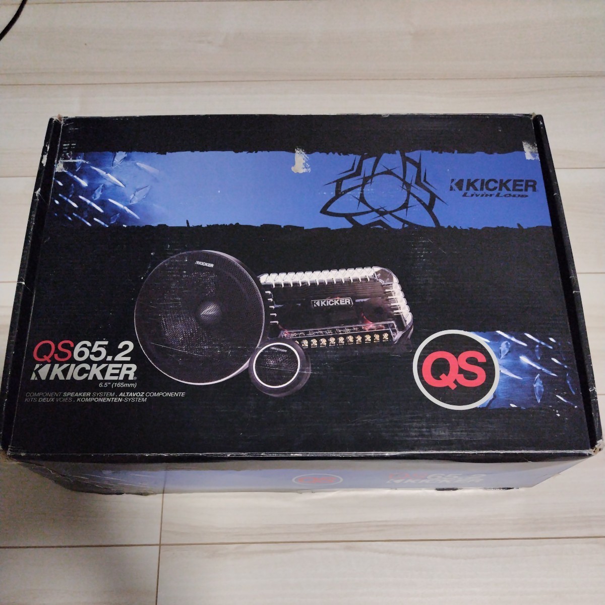 Kicker QSS65 ミッド&ツイーターカーオーディオ最上級オーディオ