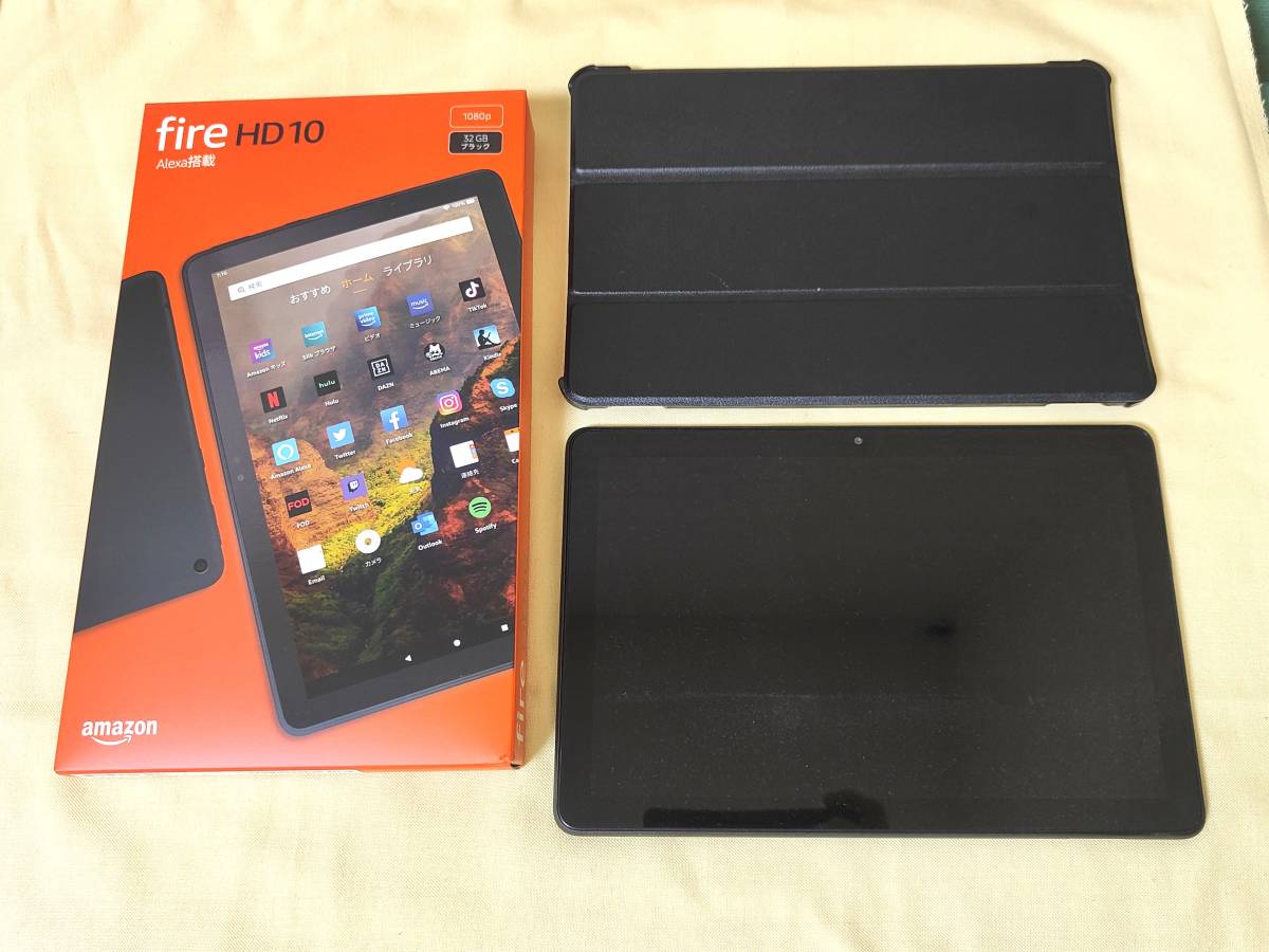 23年5月購入 Amazon Fire HD 10 第11世代( 社外ケース付き ) 2021[
