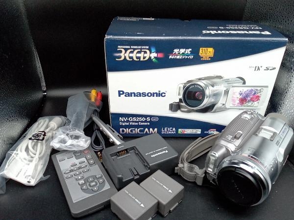 ジャンク Panasonic NV−GS250 ビデオカメラ SD/miniDV デジカメ