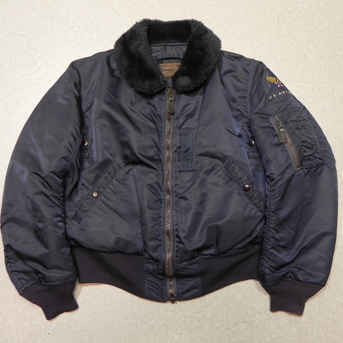 ALPHA INDUSTRIES アルファインダストリーズ TYPE B-15C フライト 