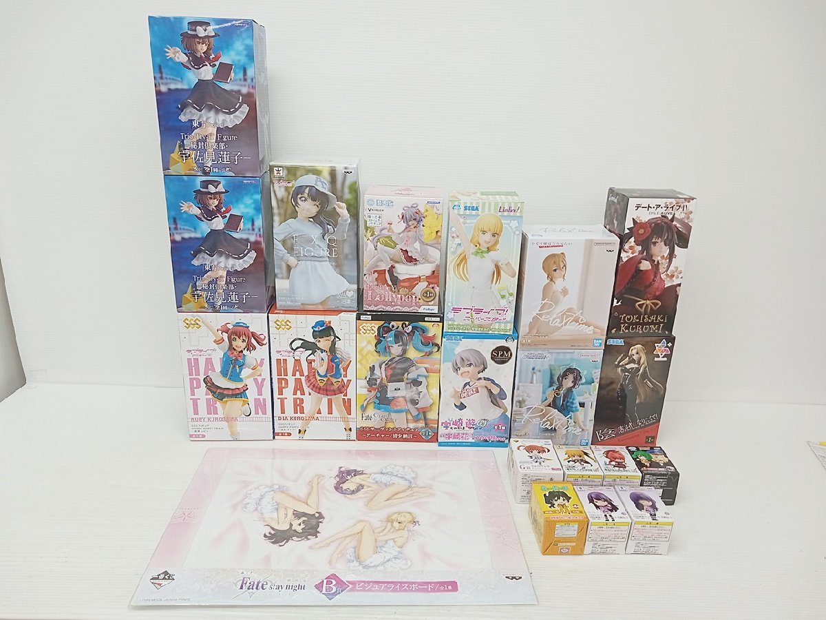 BE-3-3] Fate 偽物語 ラブライブ プライズ フィギュア 他 開封・未開封 