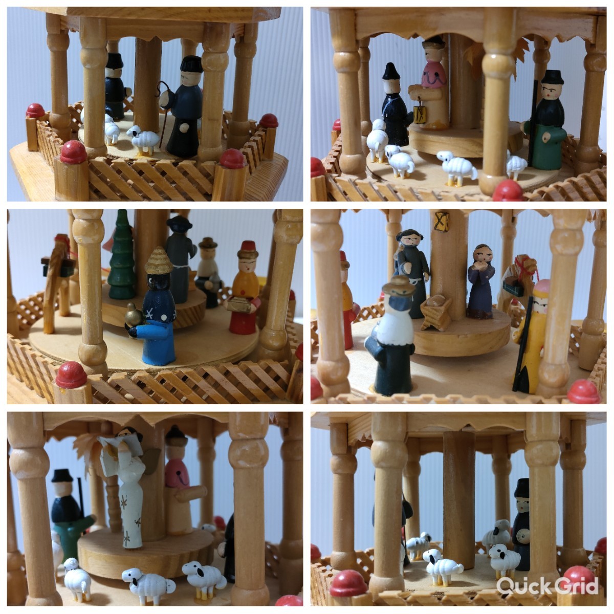 ドイツ 大型 クリスマスピラミッド ザイフェン 4段 vol.4 クリスマス