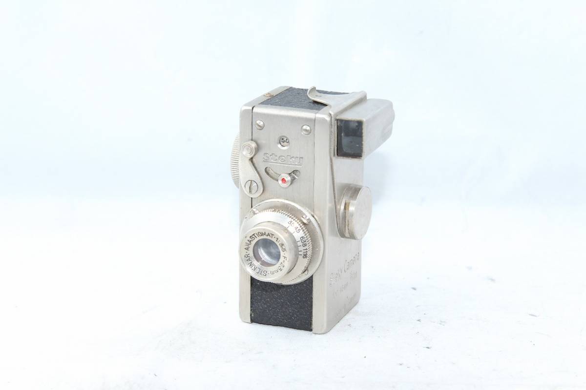 値下げ○理研光学 STEKY 本体 ステキー 豆カメラ 16mmフィルム 付属